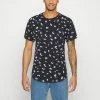 Only & Sons Herren ONSTIMMY LONGY TEE - T-Shirt Print - Dark Navy