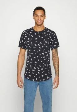 Only & Sons Herren ONSTIMMY LONGY TEE - T-Shirt Print - Dark Navy