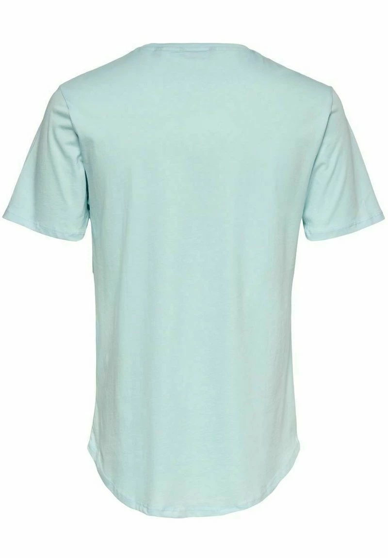 Only & Sons Herren T-Shirt Basic - Blue Glow 5 Only & Sons Herren T-Shirt Basic - Blue Glow – Bild 5