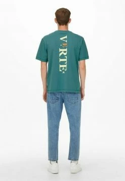 Only & Sons Herren ONSWILBERT TEE - T-Shirt Print - Hydro