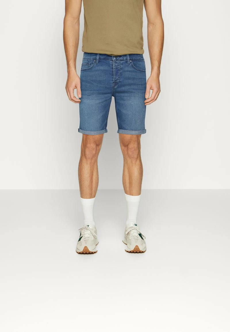 Only & Sons Herren ONSPLY LIFE - Shorts - Blue Denim 1 Only & Sons Herren ONSPLY LIFE - Shorts - Blue Denim