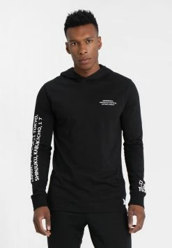 Only & Sons ONSWF DEAN TEE HOODIE - Kapuzenpullover - Black | Herren