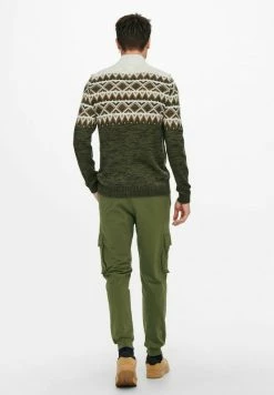 Only & Sons Herren MIT TUNNE - Cargohose - Khaki -Only & Sons Geschäft a34d9a70f0d741279d9b6ba795564913