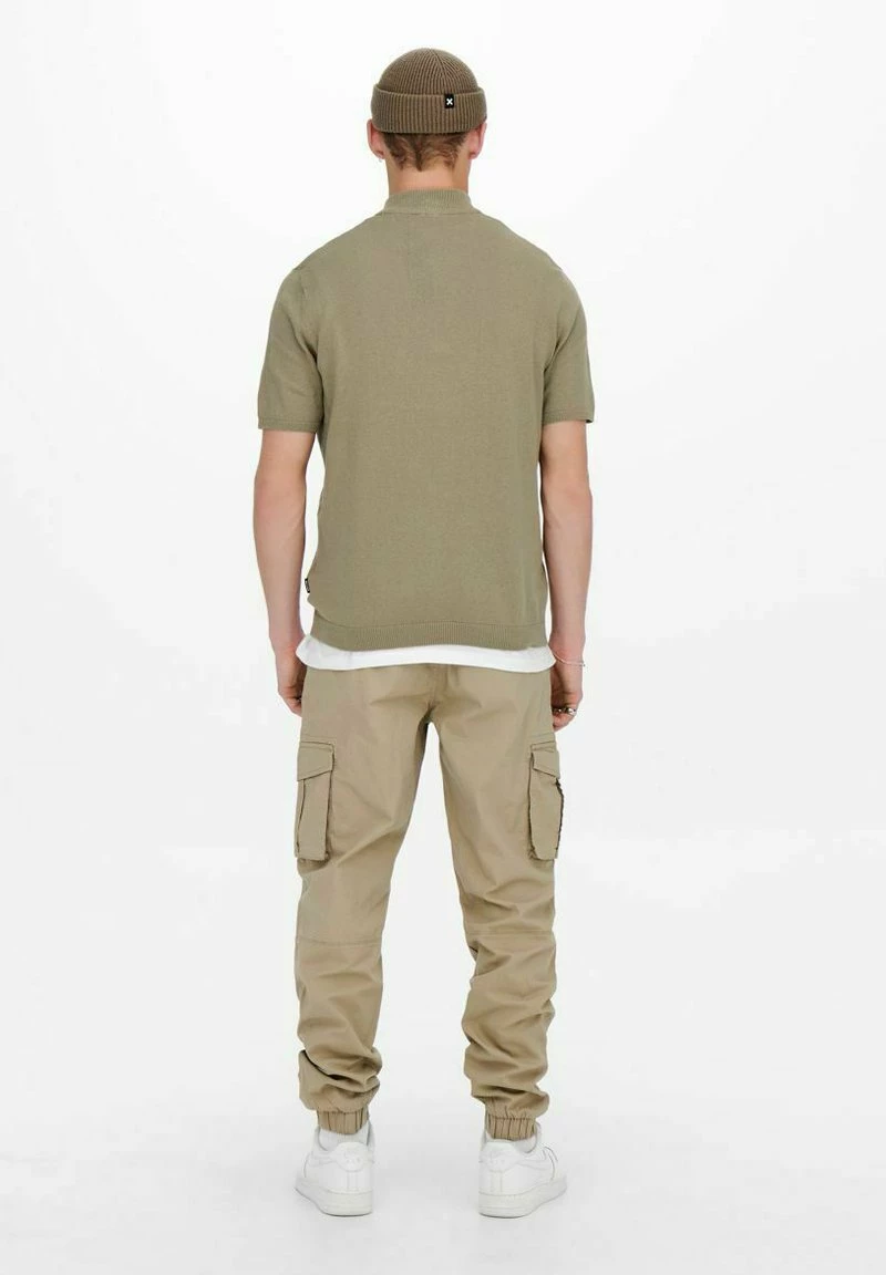 Only & Sons Herren T-Shirt Print - Chinchilla 3 Only & Sons Herren T-Shirt Print - Chinchilla – Bild 3