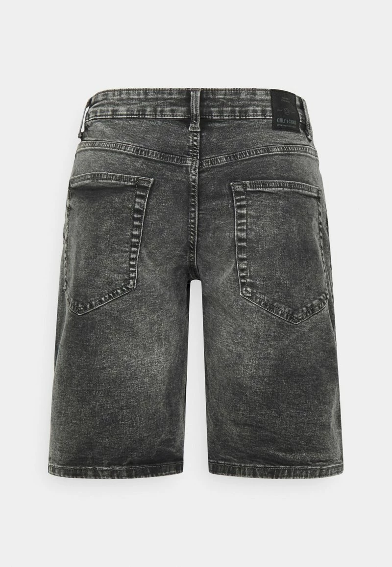 Only & Sons ONSAVI LIFE - Jeans Shorts - Grey Denim | Herren 2 Only & Sons ONSAVI LIFE - Jeans Shorts - Grey Denim | Herren – Bild 2