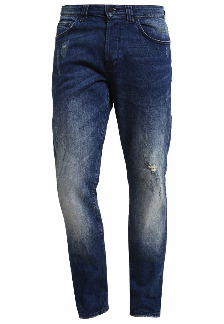 Only & Sons Herren ONSWEFT - Jeans Straight Leg - Dark Blue Denim 6 Only & Sons Herren ONSWEFT - Jeans Straight Leg - Dark Blue Denim – Bild 6