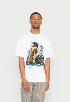 Only & Sons ONSPOPSMOKE TEE UNISEX - T-Shirt Print - White