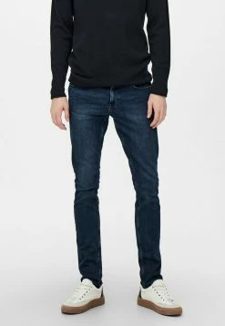 Only & Sons Herren BASIC ONSLOOM STRETCH - Jeans Slim Fit - Blau