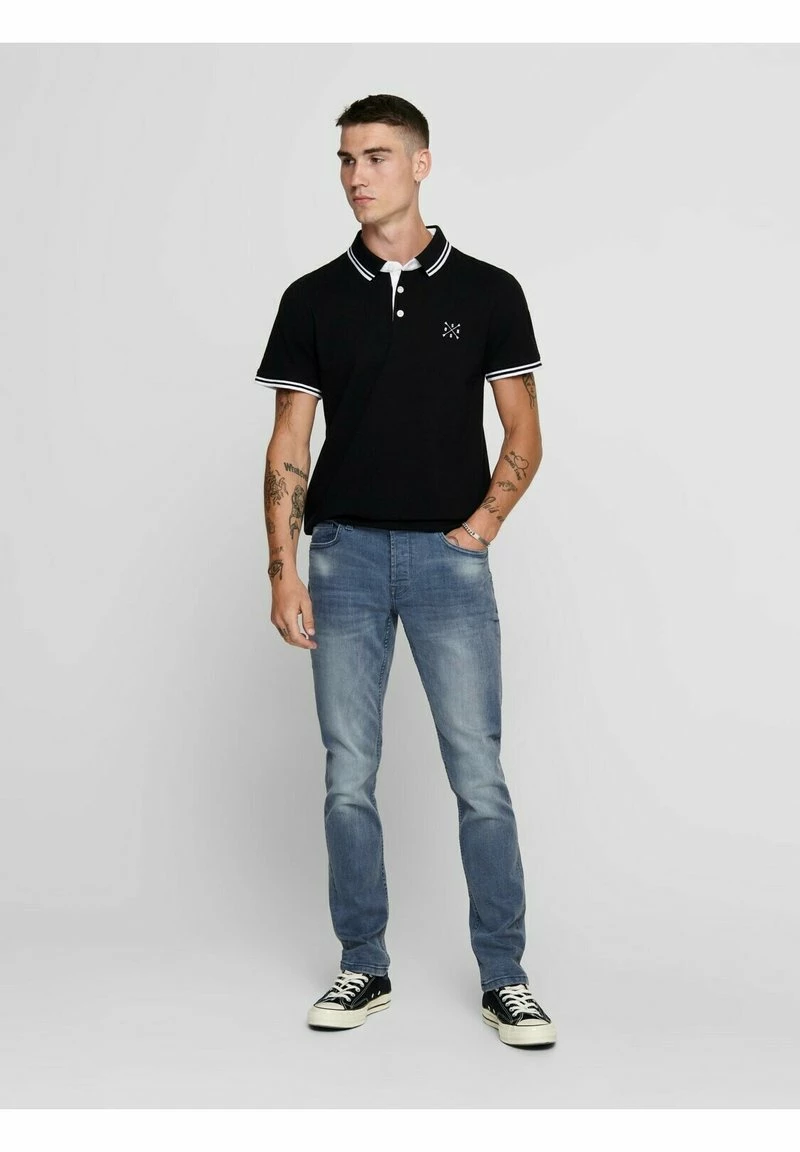 Only & Sons Herren Jeans Slim Fit - Blau 2 Only & Sons Herren Jeans Slim Fit - Blau – Bild 2