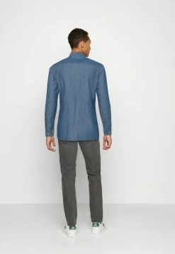 Only & Sons Herren ONSSILAS LIFE CHAMBRAY - Hemd - Dark Blue Denim -Only & Sons Geschäft a7faee76e7a34285a39e779004933b5f