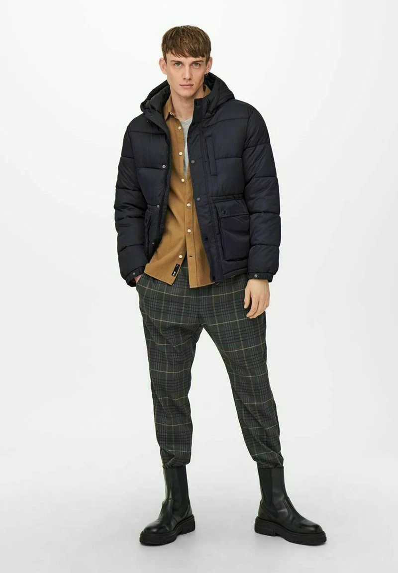 Only & Sons Winterjacke - Dark Navy | Herren 2 Only & Sons Winterjacke - Dark Navy | Herren – Bild 2