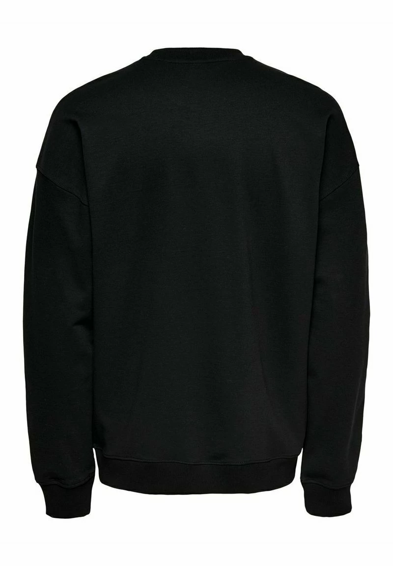 Only & Sons Sweatshirt - Black | Herren 6 Only & Sons Sweatshirt - Black | Herren – Bild 6