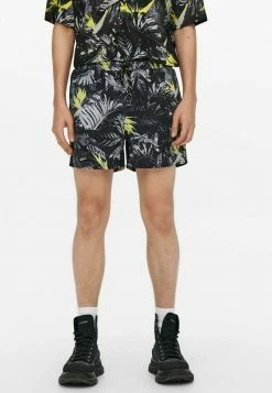 Only & Sons Herren GEMUSTERTE - Badeshorts - Black