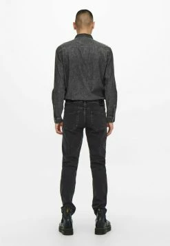Only & Sons Herren REGULAR FIT STRAIGHT STRETCH ONSWEFT - Jeans Slim Fit - Schwarz 9 Only & Sons Herren REGULAR FIT STRAIGHT STRETCH ONSWEFT - Jeans Slim Fit - Schwarz -Only & Sons Geschäft a881e7fffa3e472abb2956be437de4e9