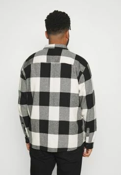 Only & Sons Herren ONSMILO LIFE CHECK OVERSHIRT - Hemd - Black -Only & Sons Geschäft a9046a3182fe4978905489333c37b15e