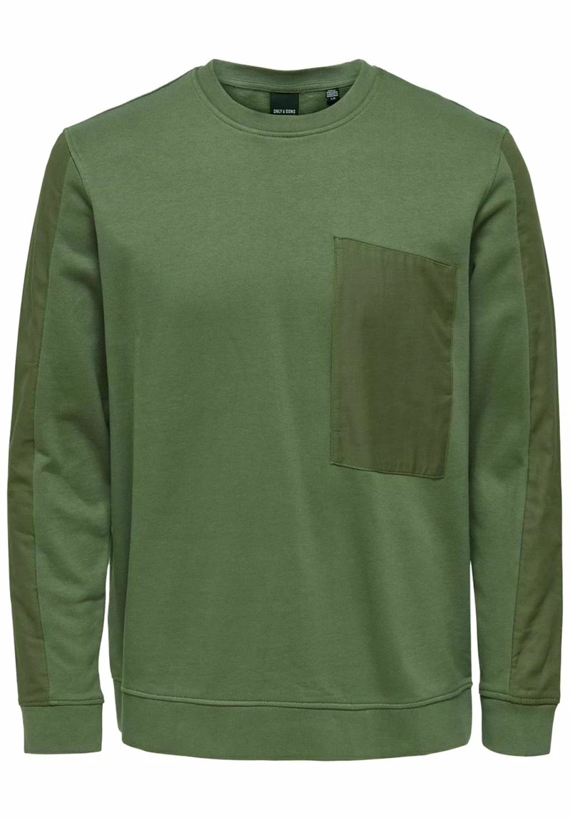 Only & Sons Herren Sweatshirt - Castor Gray 6 Only & Sons Herren Sweatshirt - Castor Gray – Bild 6