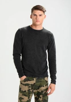 Only & Sons Herren ONSGARSON WASH CREW NECK - Strickpullover - Black