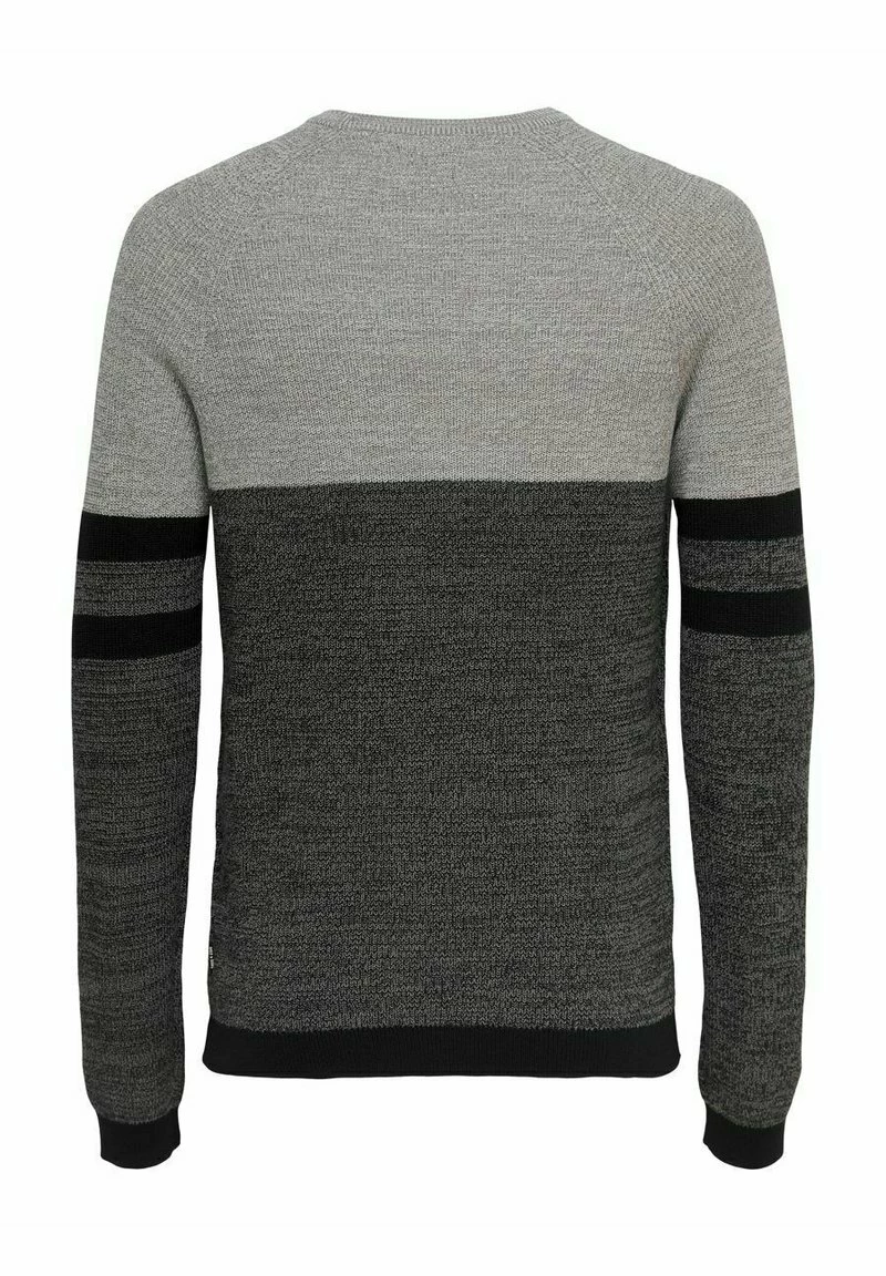 Only & Sons Herren Strickpullover - Black 2 Only & Sons Herren Strickpullover - Black – Bild 2