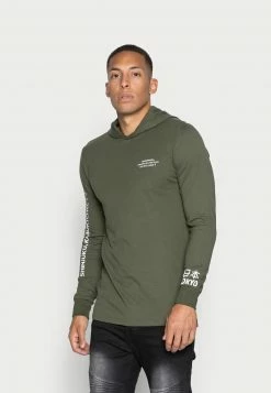 Only & Sons Herren ONSWF DEAN TEE HOODIE - Kapuzenpullover - Forest Night