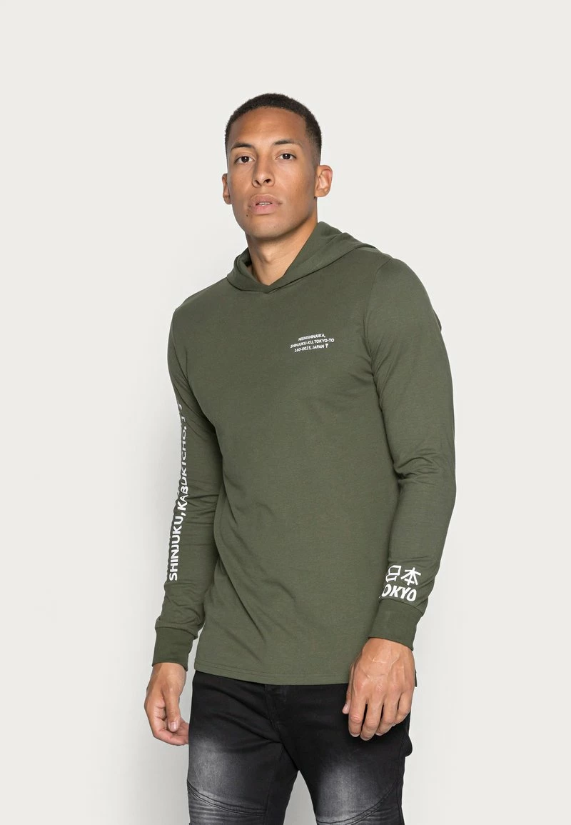 Only & Sons Herren ONSWF DEAN TEE HOODIE - Kapuzenpullover - Forest Night 1 Only & Sons Herren ONSWF DEAN TEE HOODIE - Kapuzenpullover - Forest Night