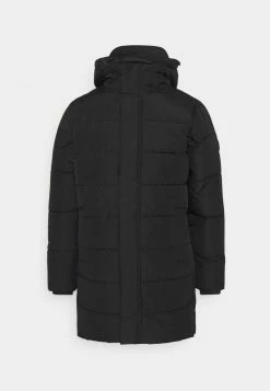 Only & Sons Herren ONSCARL LONG QUILTED COAT - Wintermantel - Black