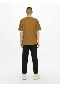 Only & Sons Herren RELAXED FIT - T-Shirt Basic - Rubber -Only & Sons Geschäft ab15dc61580e451bb093087f3a0b041c