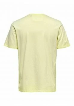 Only & Sons Herren ONSMILLENIUM LIFE WASHED - T-Shirt Basic - Custard -Only & Sons Geschäft abda7996df714cb3a859a422c0fcfaf5