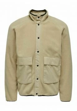 Only & Sons Herren Fleecejacke - Chinchilla -Only & Sons Geschäft abfa8bc45fee4ea29cb96e1df4ba3108