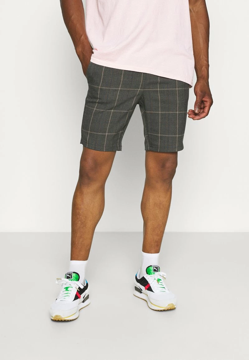 Only & Sons ONSLINUS CHECK - Shorts - Brown/stone | Herren 1 Only & Sons ONSLINUS CHECK - Shorts - Brown/stone | Herren