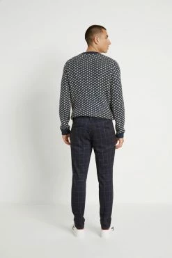 Only & Sons Herren ONSMARK PANT CHECK - Stoffhose - Dark Navy -Only & Sons Geschäft ad35202d8c834e19a1f582b60d9f261f