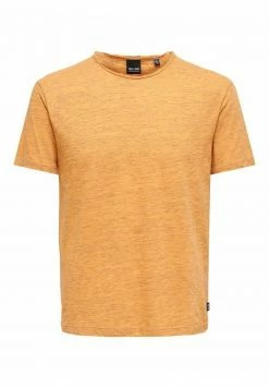 Only & Sons Herren ONSALBERT LIFE NEW - T-Shirt Basic - Papaya