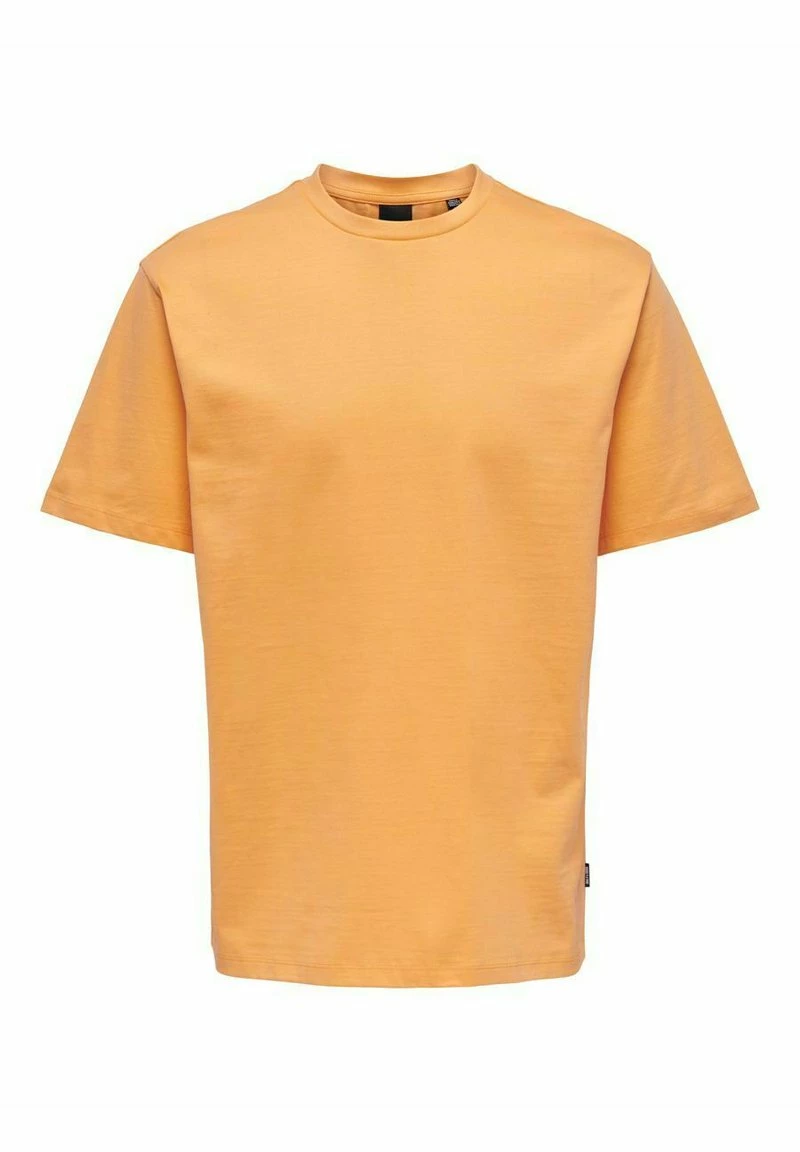 Only & Sons Herren ONSFRED NOOS - T-Shirt Basic - Papaya 1 Only & Sons Herren ONSFRED NOOS - T-Shirt Basic - Papaya