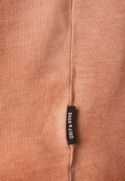 Only & Sons Herren ONSMILLENIUM LIFE WASHED - T-Shirt Basic - Burnt Henna -Only & Sons Geschäft ae7af657b421415f910b320eaaae1449