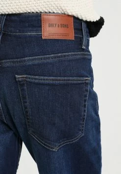 Only & Sons Herren ONSWEAVE - Jeans Slim Fit - Dark Blue Denim 10 Only & Sons Herren ONSWEAVE - Jeans Slim Fit - Dark Blue Denim -Only & Sons Geschäft aeb5d515cf7b410ca8ec8b7a6e084855