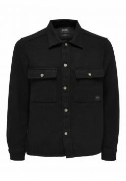 Only & Sons Herren HEMD WOLL - Übergangsjacke - Black -Only & Sons Geschäft aeb6436338874582b5112521b5019890