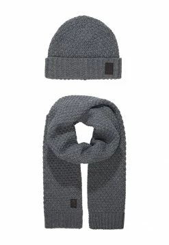 Only & Sons Unisex ONSCENZ BOX SCARF BEANIE SET - Schal - Medium Grey Melange -Only & Sons Geschäft b02a01eb6e074a2d9bf0818746ed13e4