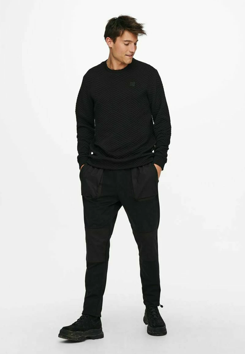 Only & Sons Herren Sweatshirt - Black 2 Only & Sons Herren Sweatshirt - Black – Bild 2