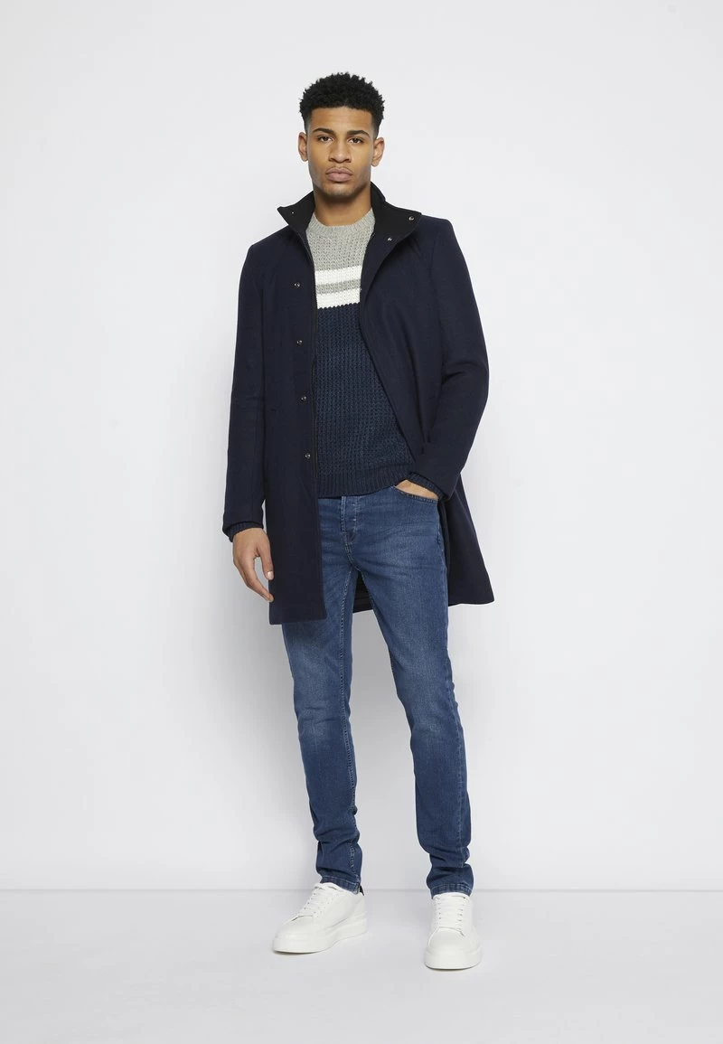 Only & Sons Herren ONSLAZLO STRIPED CREW NECK - Strickpullover - Blue Nights 5 Only & Sons Herren ONSLAZLO STRIPED CREW NECK - Strickpullover - Blue Nights – Bild 5