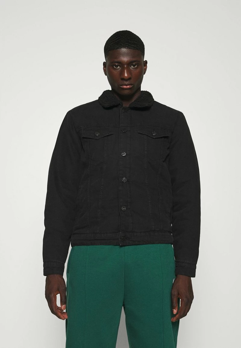 Only & Sons Herren Jeansjacke - Black Denim 1 Only & Sons Herren Jeansjacke - Black Denim