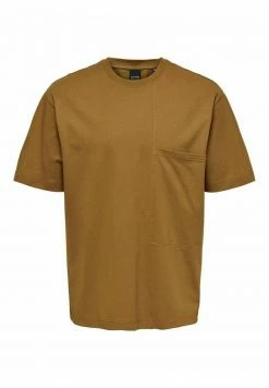 Only & Sons Herren RELAXED FIT - T-Shirt Basic - Rubber -Only & Sons Geschäft b12fe7ac062d4f7bb14fd9e0963e066b