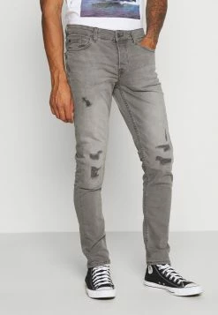 Only & Sons Herren ONSLOOM - Jeans Slim Fit - Grey Denim -Only & Sons Geschäft b338abdddfba411dbd910462e4a206ea
