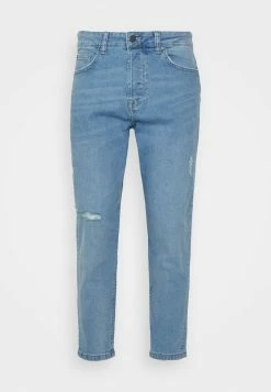 Only & Sons Herren ONSAVI BEAM LIFE CROP - Jeans Straight Leg - Blue Denim
