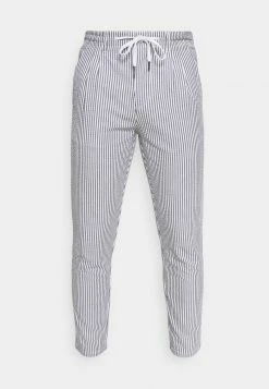 Only & Sons Herren ONSLEO LIFE CROP SEERSUCKER - Stoffhose - Dark Navy -Only & Sons Geschäft b38d521c6eba44f29d73d5788040c540