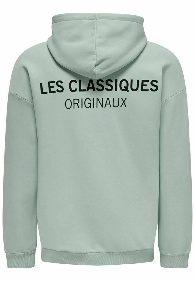 Only & Sons Herren Kapuzenpullover - Gray Violet 2 Only & Sons Herren Kapuzenpullover - Gray Violet – Bild 2