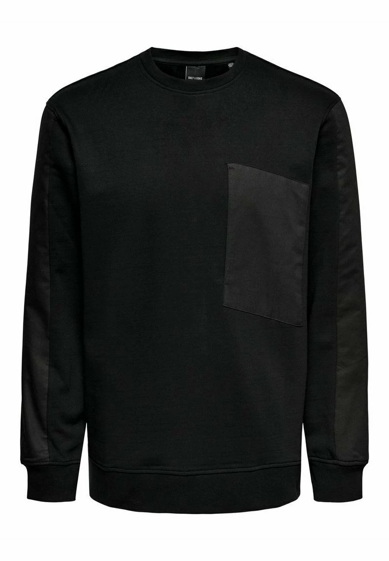 Only & Sons Herren Sweatshirt - Black 7 Only & Sons Herren Sweatshirt - Black – Bild 7