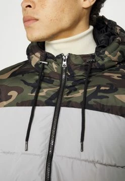 Only & Sons Herren ONSMELVIN QUILTED HOOD JACKET - Winterjacke - Olive Night/vapor Blue/phantom -Only & Sons Geschäft b67d143fad5a4adfac658f1d7cbe7148