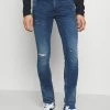 Only & Sons Herren ONSLOOM ZIP - Jeans Slim Fit - Blue Denim