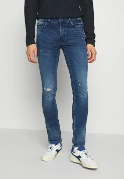 Only & Sons Herren ONSLOOM ZIP - Jeans Slim Fit - Blue Denim