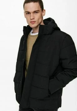 Only & Sons Herren Wintermantel - Black 12 Only & Sons Herren Wintermantel - Black -Only & Sons Geschäft b73f3bb50adb416691c7e5fcd62d677e