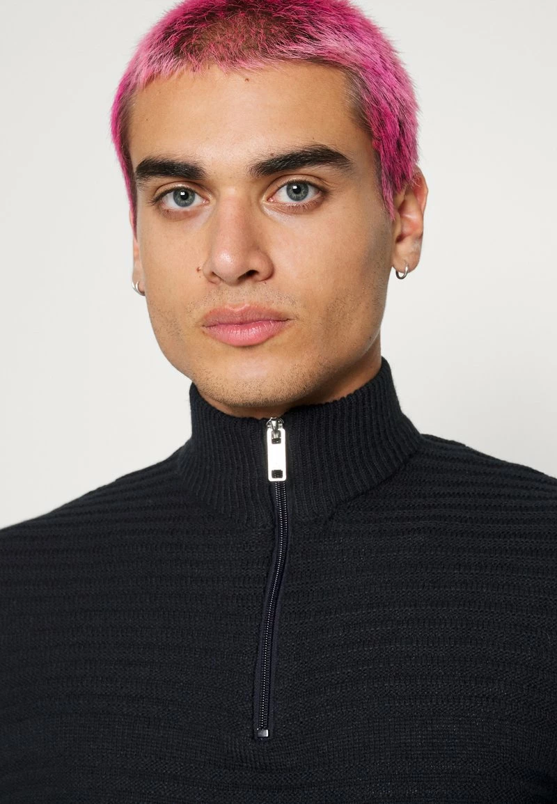 Only & Sons ONSBLADE HALF ZIP - Strickpullover - Dark Navy | Herren 4 Only & Sons ONSBLADE HALF ZIP - Strickpullover - Dark Navy | Herren – Bild 4